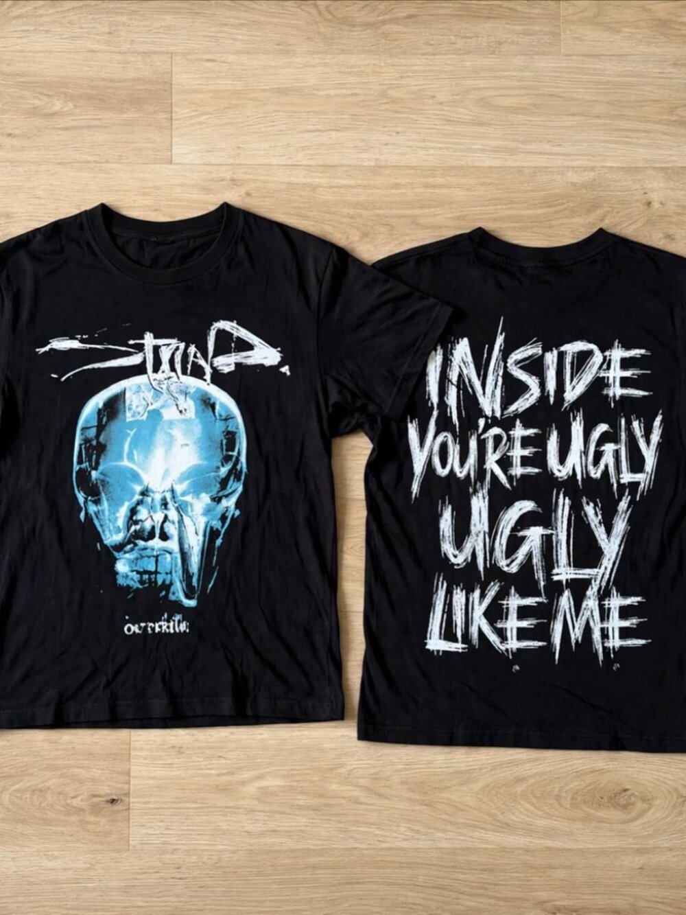 Staind Break The Cycle Tour "Outside" Black Graphic T-Shirt S-4XL [Reprint]